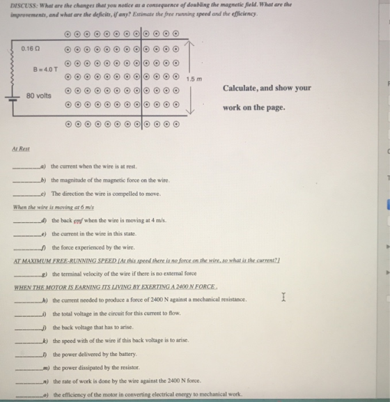 DISCUSS: What are the changes that you notice as a consequence of doubling the magnetic field. What are the improvements, and