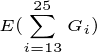 25 ECO Gi) =13
