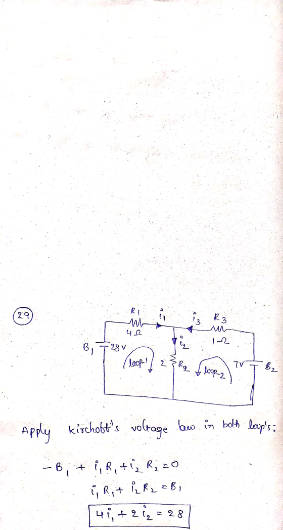 Ri 29 R 13 3 M 4.2 Bi 28 V 12 loop-17 z q Rg 7V loop-2 2 Apply kischofts kischofts voltage bow in voltage bow in both loop