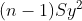 (n-1)Sy^{2}