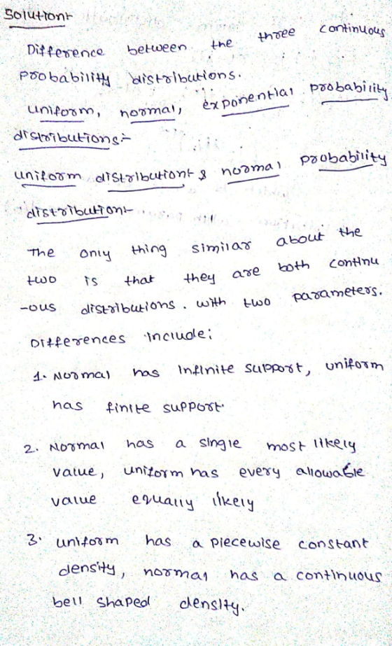 Sotutton thoee Contnou Ditpeenceheth P5obabiHisttons éχ pore nb)a1.PJoba norma , , onty thingsiias about the too Sthatthey ase koth Contnu selbuttons. uwt tuoo paametes. otfeences ncuole has inte suPPOSt 2-N07ma 1 has a sing le most keq value 3unom has piecewise constant dlensty, noma has a contnuous e shaped clenst