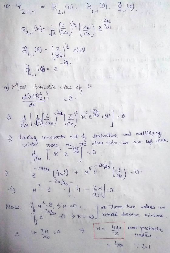 2,,1 Zxe 2.11 alo elu 2) taking constants out- derivative and Multiplying Zy