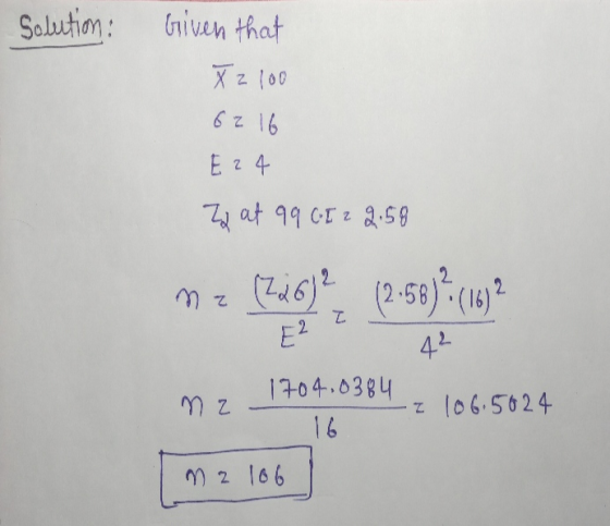 Solution: Given that X 2100 6216 E24 Z2 at 99 GT 2 2.58 2 maz (226) E2 (2.68)?(16) 2 I 42 mz 1704,0384 16 I 106.5024 na 106