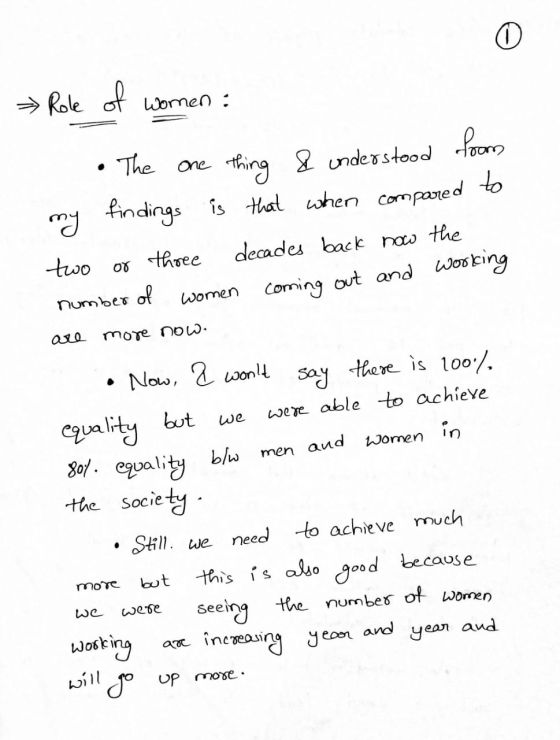 Role Women The one thing understood findings is that whern compared decades back nau the -two three Coming out and woking num