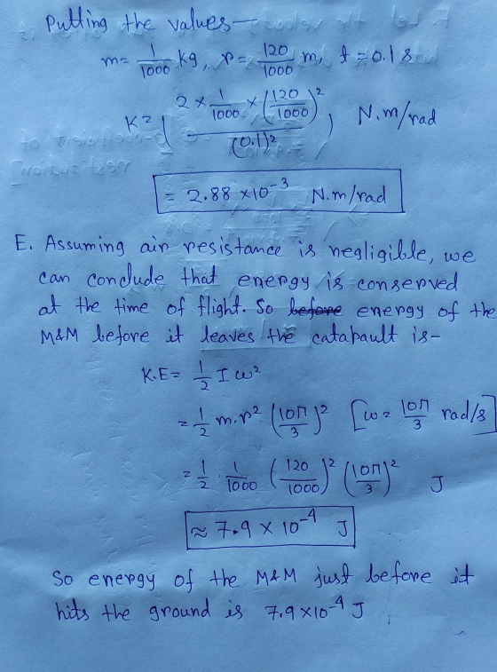 ma 1000 2.88 x 10-3 Putting the values tools, alt kg, p== 120 m, t=0.18 +(h K? N.m/rad +0 1999- Noittingar N.m/rad 1000 1120