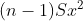 (n-1)Sx^{2}