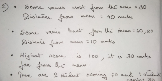 2)、Stone varas mest the waan 30 isa o mean = 40 mads Sre varus eaak trom ui mean: 60,8。