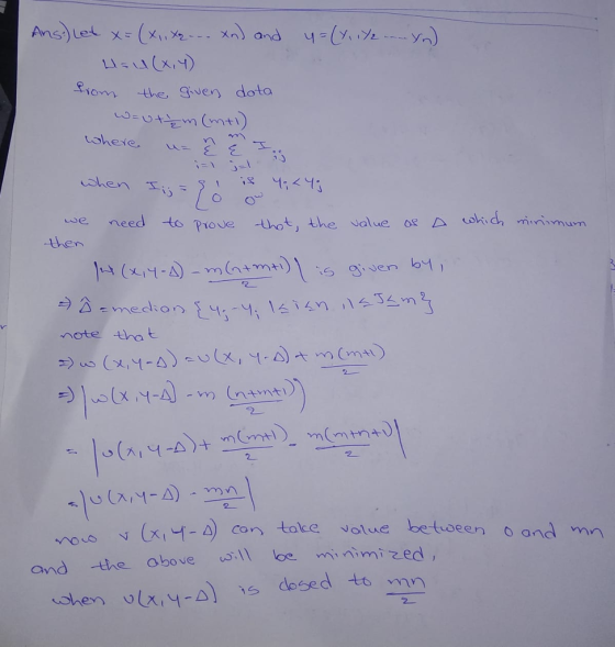 iom e gven dota colnd, mnimum we need to Poue -lhat, the value oe Hen ぢ.sen +, note that A) can tolce volue betoeen o andm co
