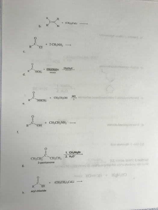 RAH CC + (CH) Cả b. Be o RC + 2 CH3NH, CH.CH OH OCHO + CHCH,OH Habys o doronde TNHH R OH + CH3CHÚNH OH – Donc logo 1. CH3MgBr