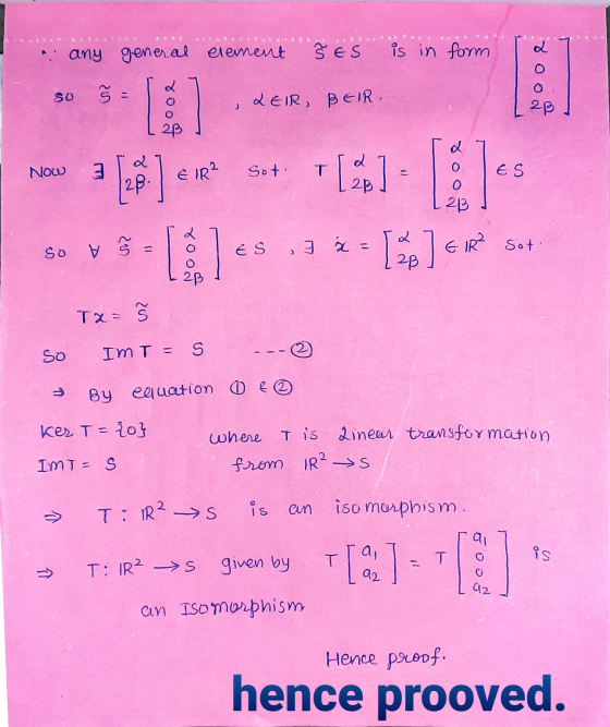 any general element Š ES is in form 8002 SO ŠE LEIR, BER. 23 Now ] sot. E IR2 28 ES 28 + [2] [ ] 5 O 22 so & = ES , x = I Sot