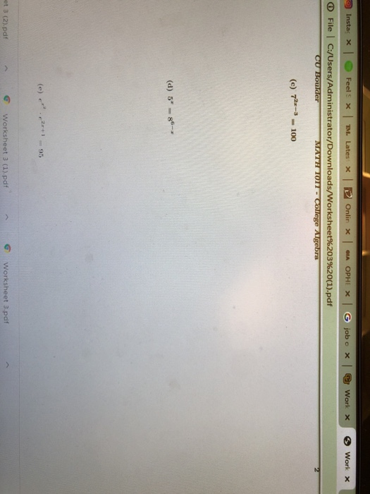 job o * Work * Work 9 Instax Feels * M. Lates* | Onlin CIA OPHE * | G O File C:/Users/Administrator/Downloads/Worksheet%203%2
