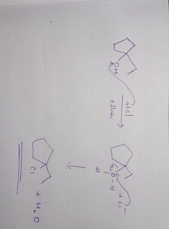 Hal - C ether. 40 H He + H₂O