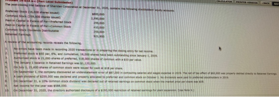 December 2006 Part Level Submen) The r a ce of Sheridan Corporation Preferred (16,000 shares ) Common Stock (259,000 shares u