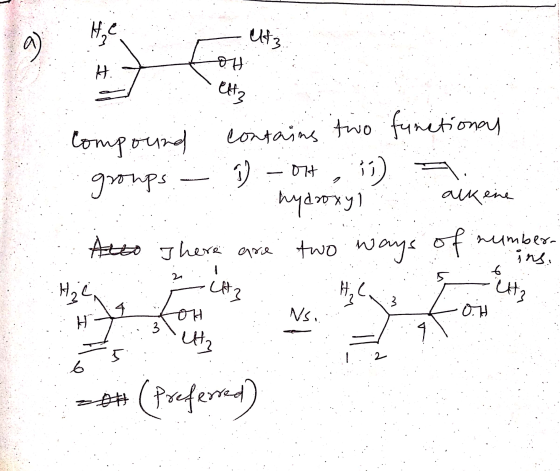 Не a) Ut3 ot elta H. Mikene compound contains two functional groups 19. – 071 -077, 13) dmxy) Auto There are two are two ways