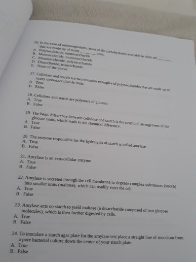are made of many A Polysacharide, mone de B. Monarchande, monosaccharide Monoscunde, polysacchade D Disaccharide, risaccharid