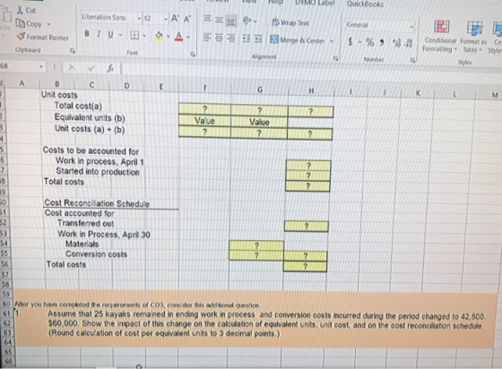 - Uw HP UYMU Label QuickBooks 12 AA 2 3 Xcut Copy ~ Format Painter Cipboard 5 Liberation Sans BI 0 Wrap Text Merge & Center G