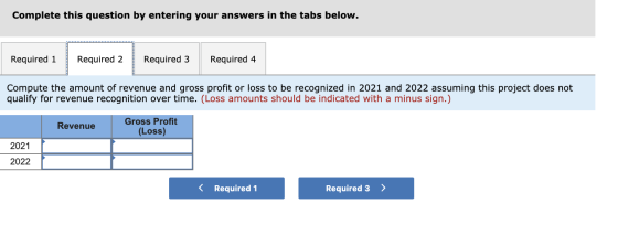 Complete this question by entering your answers in the tabs below. Required 1 Required 2 Required 3 Required 4 Compute the am