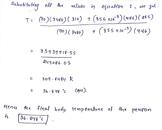 Stebsituting al the values escuatton 子5939518.55 2-, S 086, 03 309 8y8y K Hene fina/ Loßy temperafu ne of the person
