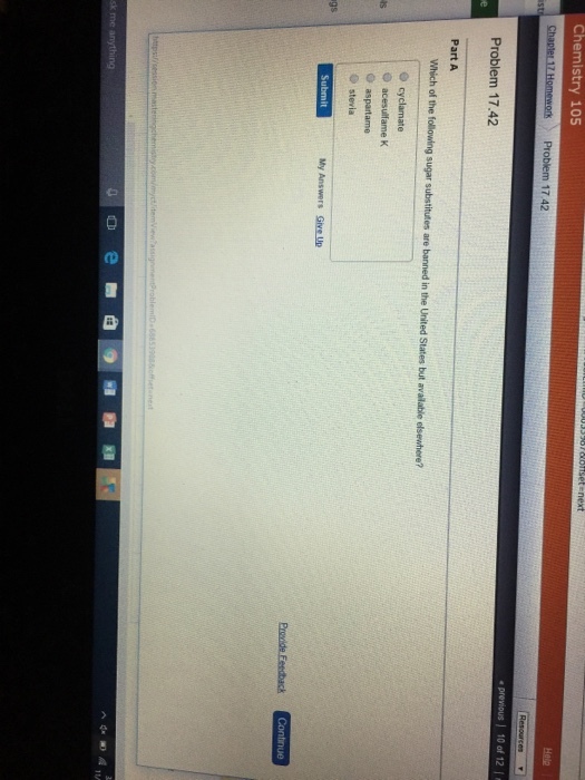 My Courses Problem 17.63 Course Home Syllabus Part