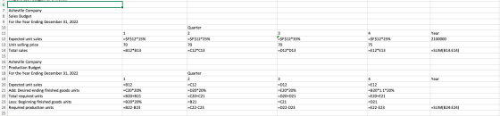 Quarter 2 =$F$12-25% 70 =C12C13 1 =$F$12.15% 70 =B12 B13 Year 2100000 3 =$F$12*35% 70 =D12 D13 4 =$F$12-25% 75 =E12E13 =SUM(B