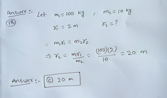 Answer Let mに100k /r 2 m 2. oo)(2 20 m o m