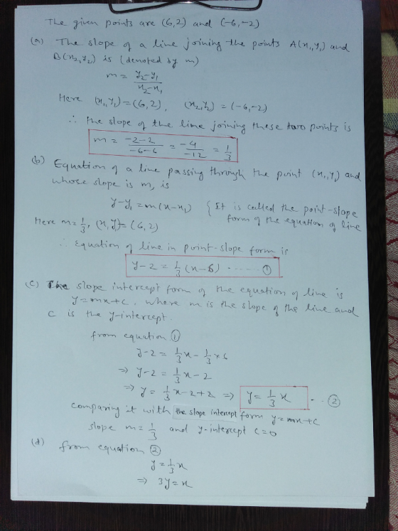 slope a a L.we Joining→Le. Pents AM,,y.) and. (n) Tho 1 On alo C. 3 2 3