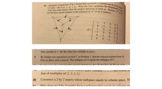 Kirchboffs Current Law Ay 0 says that current in=current out at every node at the four nodes (arows show the positive direct
