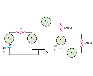 In the circuit shown in the figure (Figure 1) , am