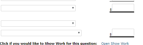 Click if you would like to Show Work for this question: Open Show Work