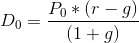 Do=1 Po * (r-9) (1 +9)