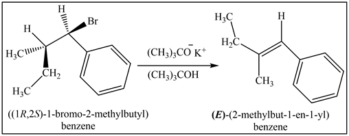 H
НаС
Br
Н.
НС.
(CH)CO K
H,Сш
CH2
(CH),CОН
CH3
Н.С
((1R,2S)-1-bromo-2-methylbutyl)
benzene
(E)-(2-methylbut-1-en-1-yl)
benzen