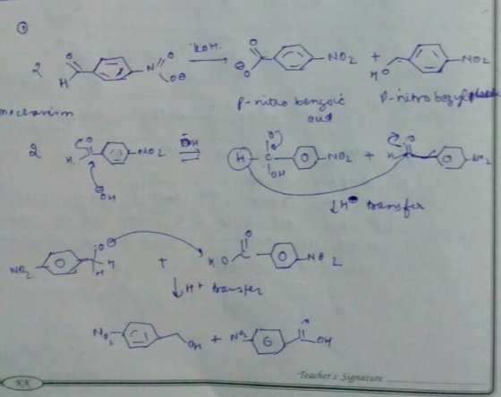 O H ouw 2. Teacher s Signature
