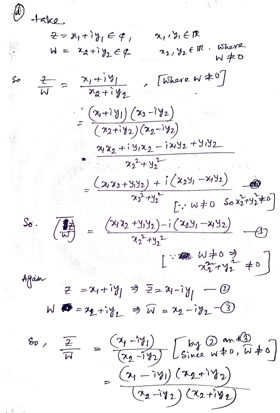 I take г. Мама - z=24tiy, Eq, ay, EIR - W = xgtigel a2, YzER wzo = myring . (Where wto] dariya :(4+141) (22 -142) (22+1Y2) (