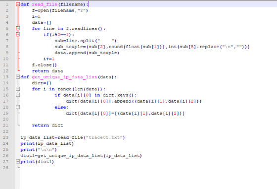 14 def read_file(filename) : f=open (filename, r) i=1 data=[] for line in f.readlines(): if(i82==1): sub=line.split( ) su
