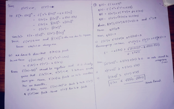 nce Neve,4t) (a) we haue to shuno hat Elxy) is fni So,use Raue r-ue) 9wen than Beno . +lene