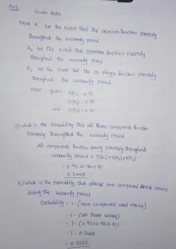 Given dala Hne A, be the eveat that the aieceiven Runchion Paoterzly 、A, be the event tot speakes chion fairely Аз be the aet