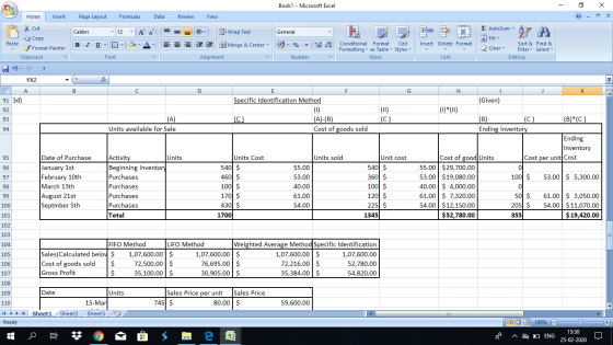 Book1 - Microsoft Excel - X Home Insert Page Layout Formulas Data Review View * Cut Copy Calibri ♡ General - Wrap Text Merge