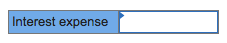 nterest expense