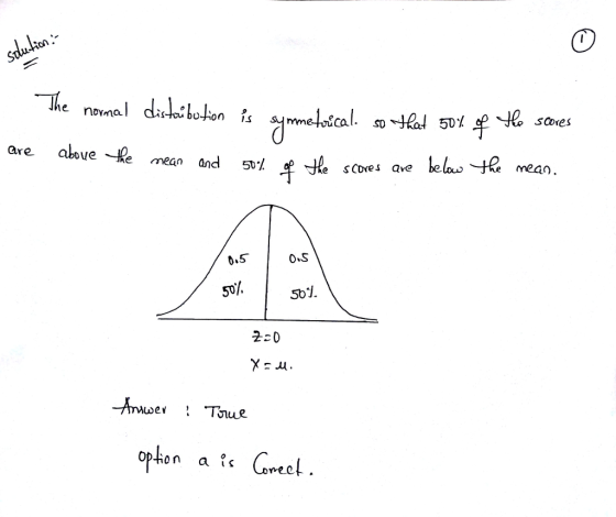 0 1e noYna scores are e mean and 50% 4 tee scoes ave lelmste mean Ve 0.5 so ol. 군:0 option a