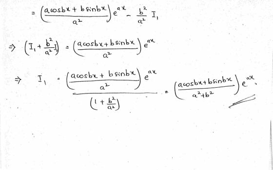 acosbet bsinba be I, a² an a² (aco bsinbx Jeax » (I, + bay) = (acosbx4bsinbox soba) (te an е T. => acosbat bsinba a² acosba+