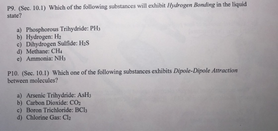 Which of the following substances will exhibit Hyd