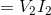 = V_{2}I_{2}