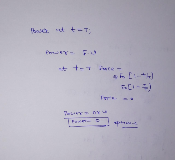 fbueż at t=T