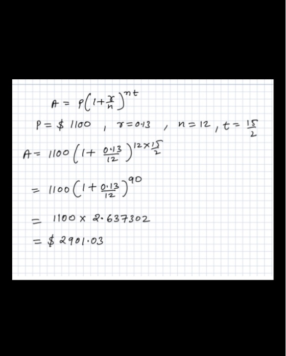 nt A) 금 가 P = $ /loo TF013 / n- 12,t - IS 2 A- 100 (+ 일일 90 = 10 IoCit 이 12 1100 x 2.63 73 0 2 $ 1103