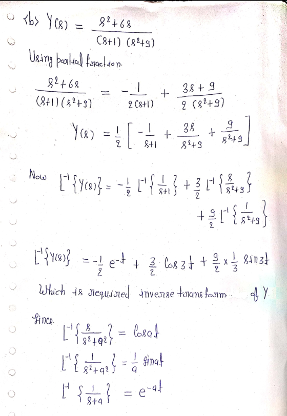 <b> Y C8) = 82768_ C8+1) (5249) Using pooktad faraeldon $2768 (8+1)(82+3) 2C8+1.9882+9) com tela = -1 + 38+9 i į L 8+1. 8279