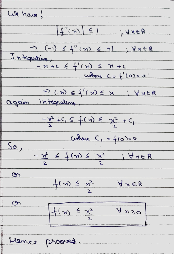 her nem -- We have! www. If (n) ei ither -) (-1) & f(n) € +1 4 YnER Intepating, -ntes timente whene (= f(o)=0 » (--) { t()%