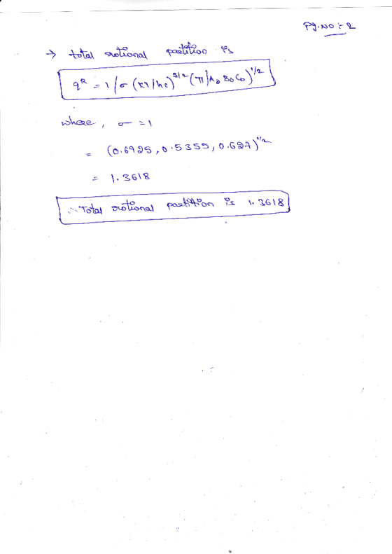 pg. No:2 → total notional potition . qRsa (erine jela (oldo Bo Cos) where on - (0.6925,0.5355,0.627) 1.3618 la Total motional