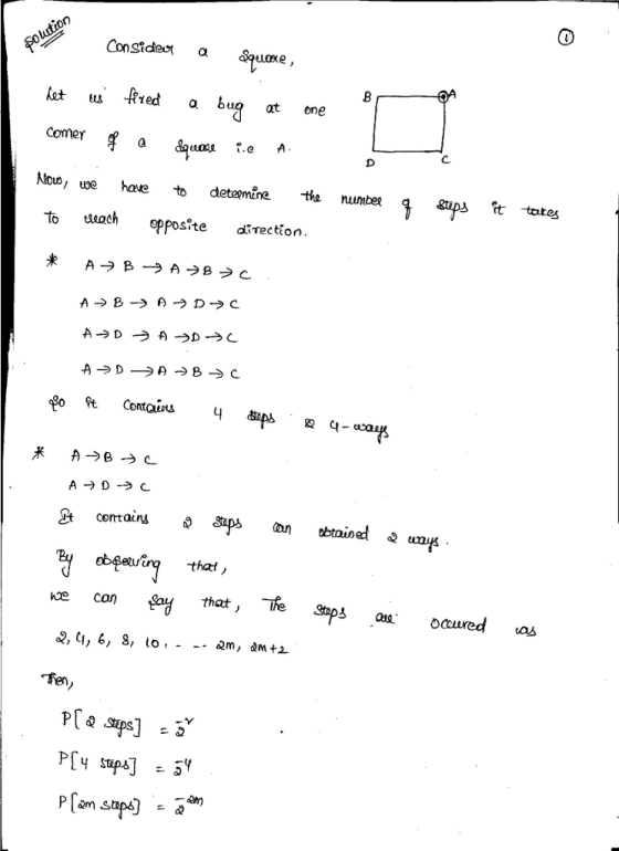 lut uǐ fred a bug at one Comer R.e A Mou ue hav detemine the nunbet tes epposite direction. Pt comtains can3p stained unygs e can Say rhat, Tire Sps ooas the
