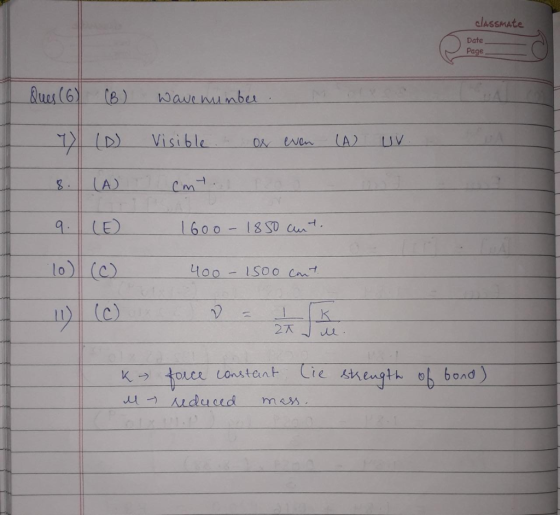 lassMate Date Page A) 600 -1SD ant lol (2) ke → torce constant Cre strength ob bond)