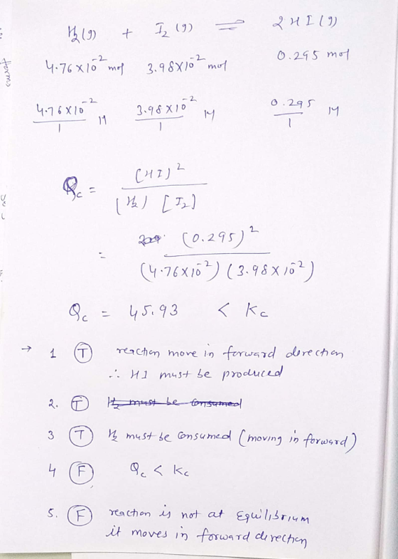 2 H I 19 1419) + I (9) 4.76x102 mol 3.98x10² mol 0.295 mol surat -2 3.98 x 10 0.295 4.768102 y - 11 CHIJZ [ b) [5] 229 (0.295